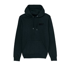 BIA Organic Cotton Pullover Hooded Unisex Sweatshirt - Black